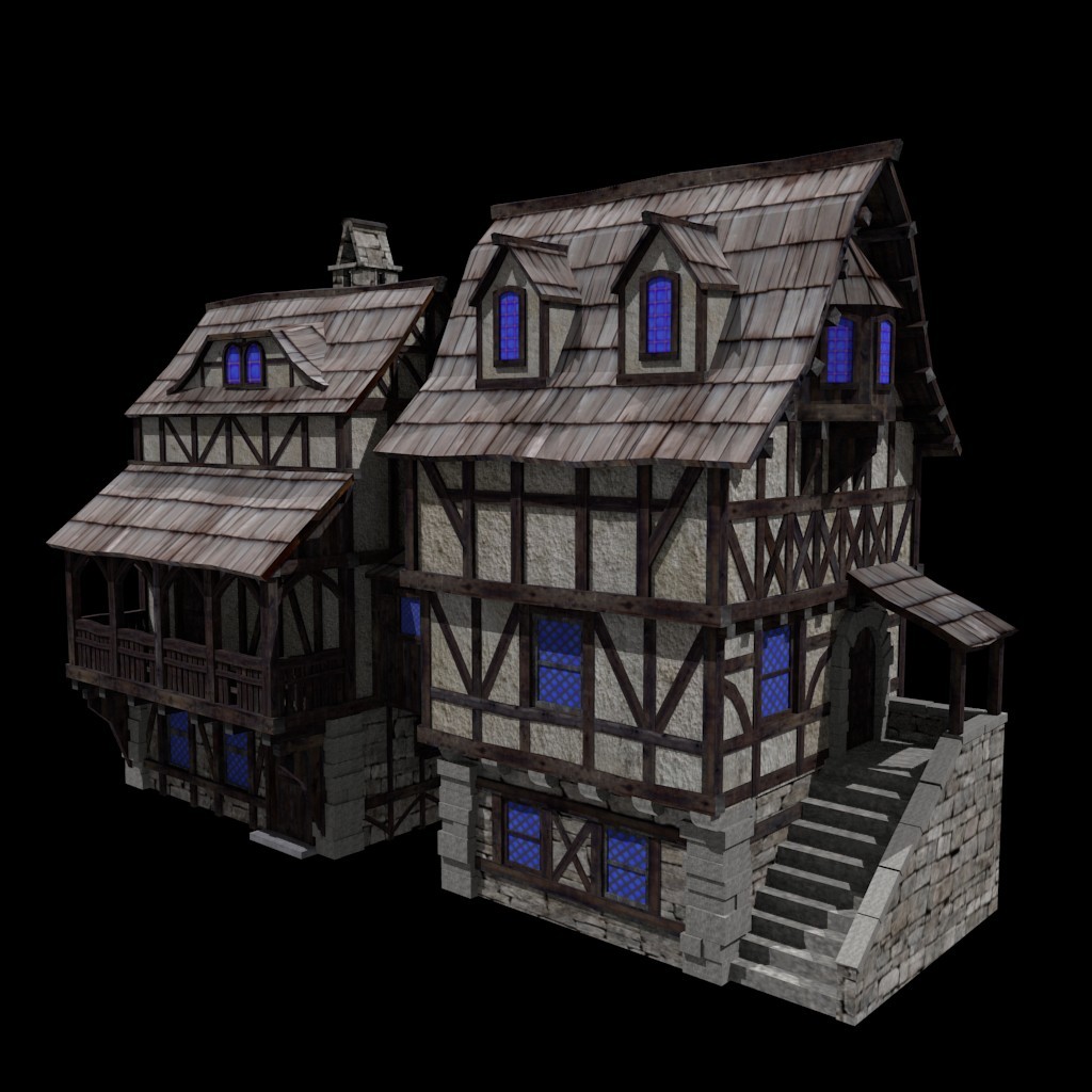 Medieval houses preview image 1